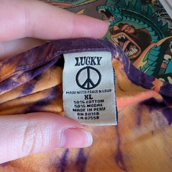 RARE lucky brand tie dye dress ASO alex russo wizards of waverly place (XL) - Picture 8 of 8